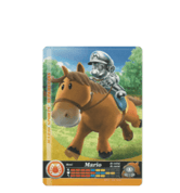 Metal Mario - Horse Racing amiibo Card