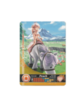 Pink Gold Peach - Horse Racing amiibo Card