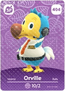 Orville amiibo Card