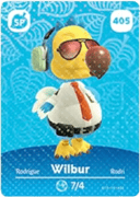 Wilbur amiibo Card