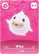 Wisp amiibo Card
