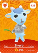 Sherb amiibo Card