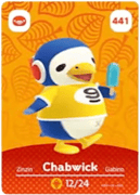Chabwick amiibo Card