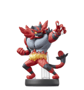 Incineroar amiibo Figure