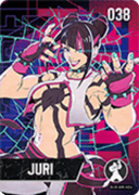 Juri (Wave 2) amiibo Card