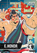 E. Honda (Wave 2) amiibo Card