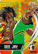Dee Jay (Wave 2) amiibo Card