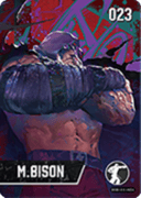 M. Bison amiibo Card